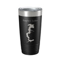 Bayles Lake Map Tumbler Travel Mug Insulated Laser Engraved Coffee Cup Illinois 20 oz